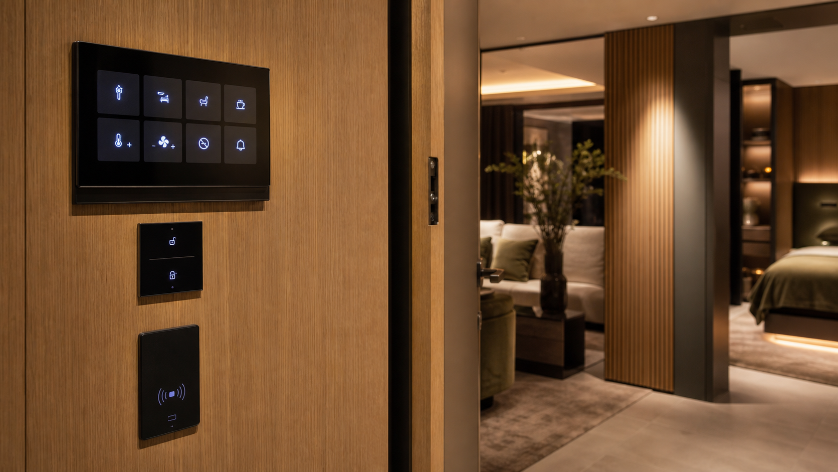 Smart bediening detail premium suite